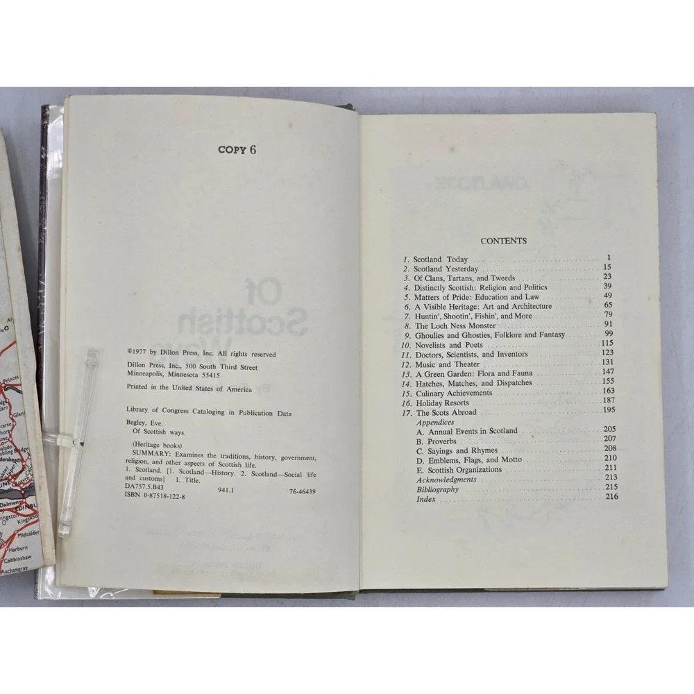 Of Scottish Ways By‎ Eve Begley + Map Of British Railways